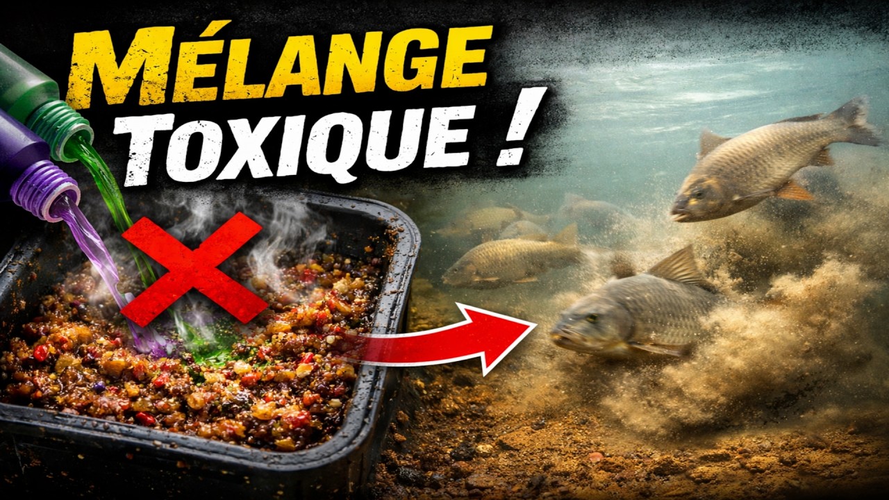 L'appât ne donne rien ? Voici l'ERREUR FATALE quand vous mélangez vos attractants : celle qui fait