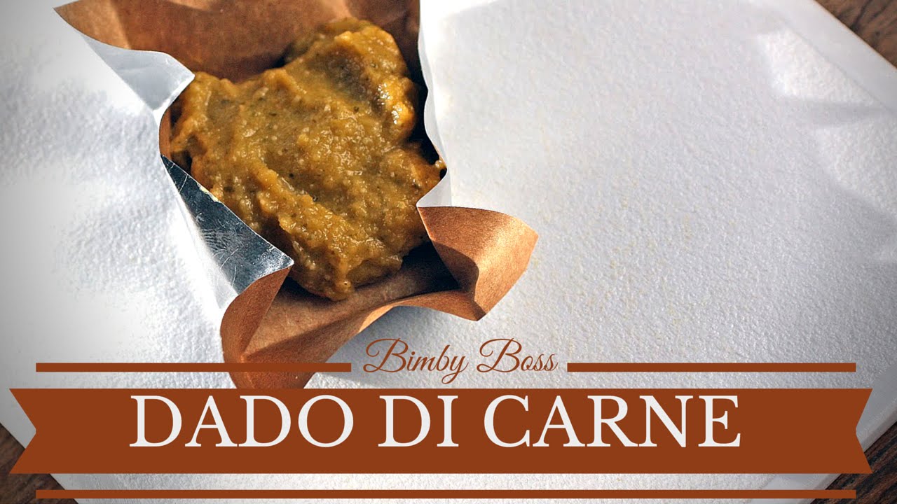 Dado di Carne fatto in casa | Bimby TM5 -TM31- TM6 | Thermomix