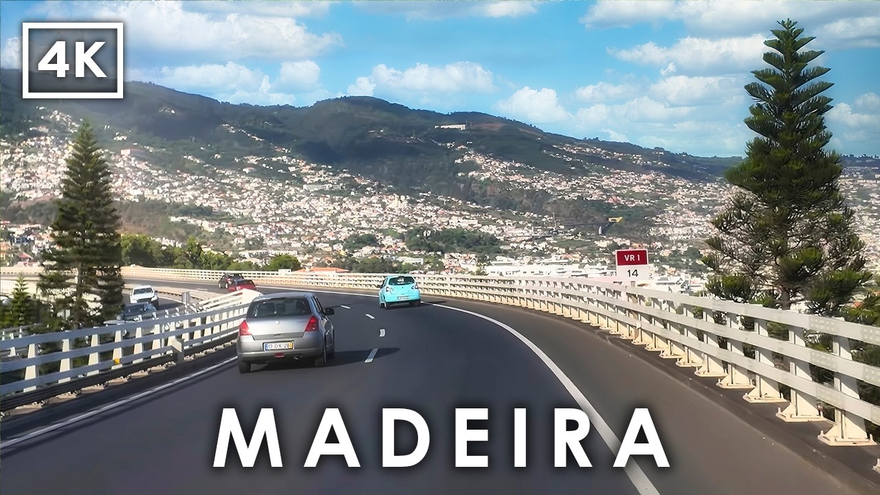 Откройте МАДЕЙРУ 🇵🇹 | Живописная поездка с севера на юг | 4K HDR