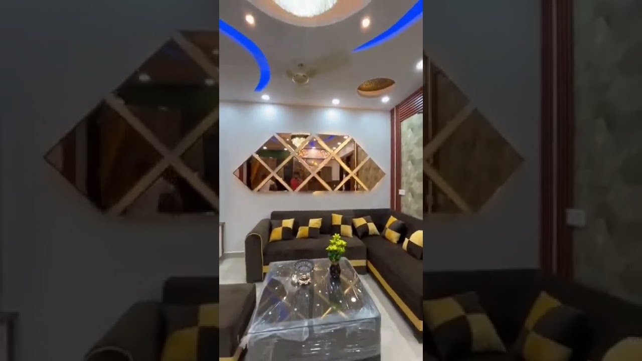 Glass Wall Design for Living Room decoration