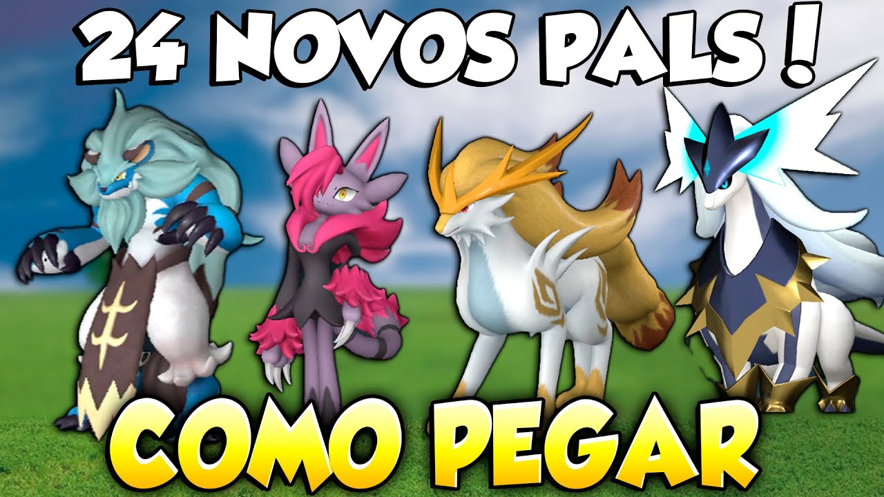TODOS OS 24 NOVOS PALS NO PALWORLD FEYBREAK