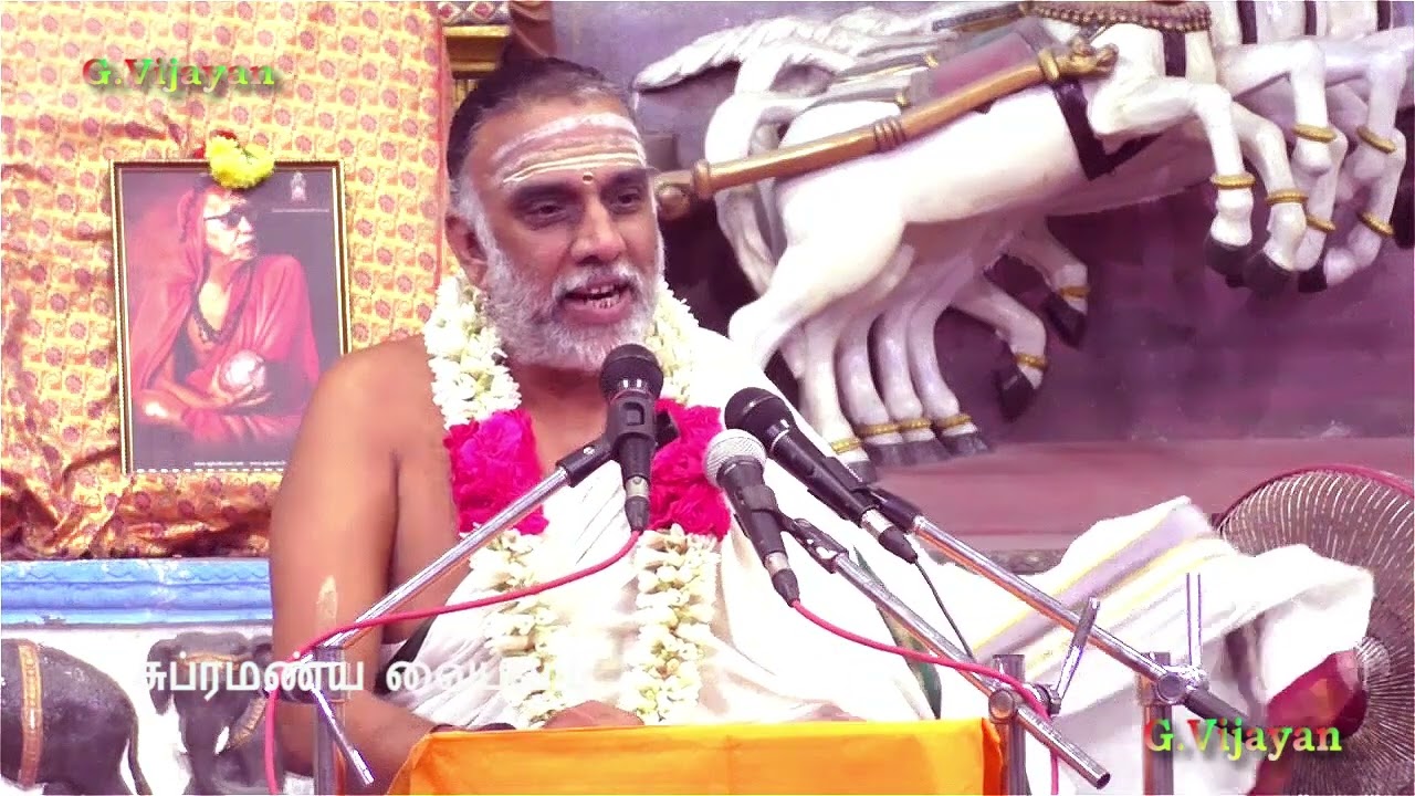 திருச்செந்தூர் சுப்ரமண்ய வைபவம் - பிள்ளை பருவம்  மனது இதய தாமரை Brahmmasri T. Sundararama Dikshidar