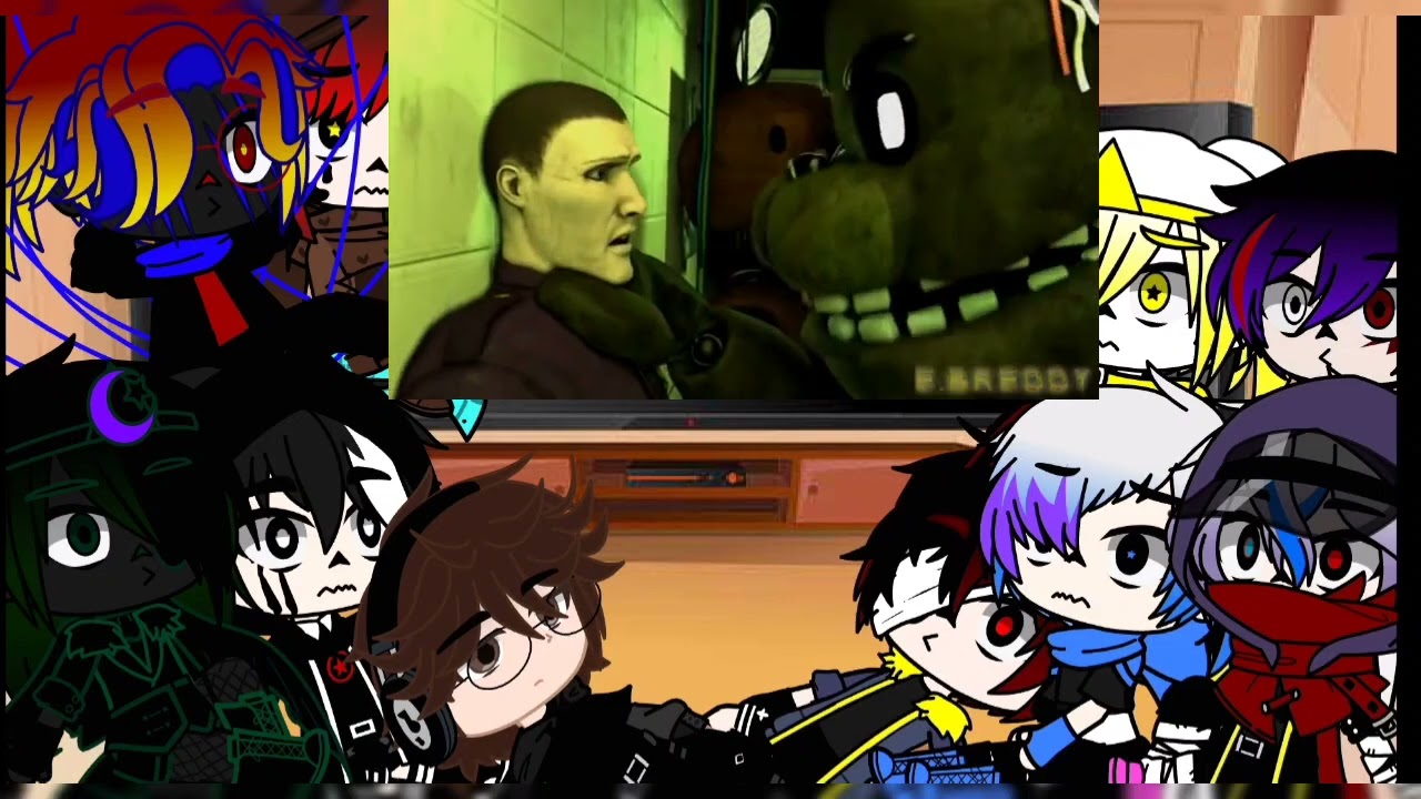 sans aus react to fnaf (1/?)