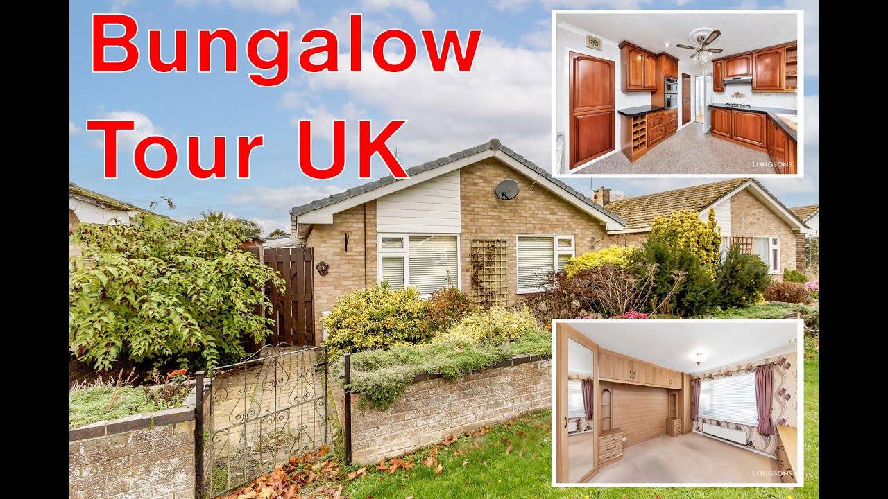 BUNGALOW TOUR UK Spacious!  For Sale £230,000 Watton, Norfolk - Longsons estate agents.