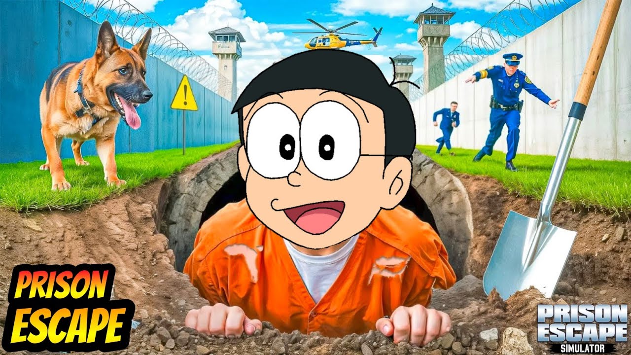 Can I ESCAPE The PRISON With A SPOON ? - Prison Escape Simulator Maximum Security Gameplay 