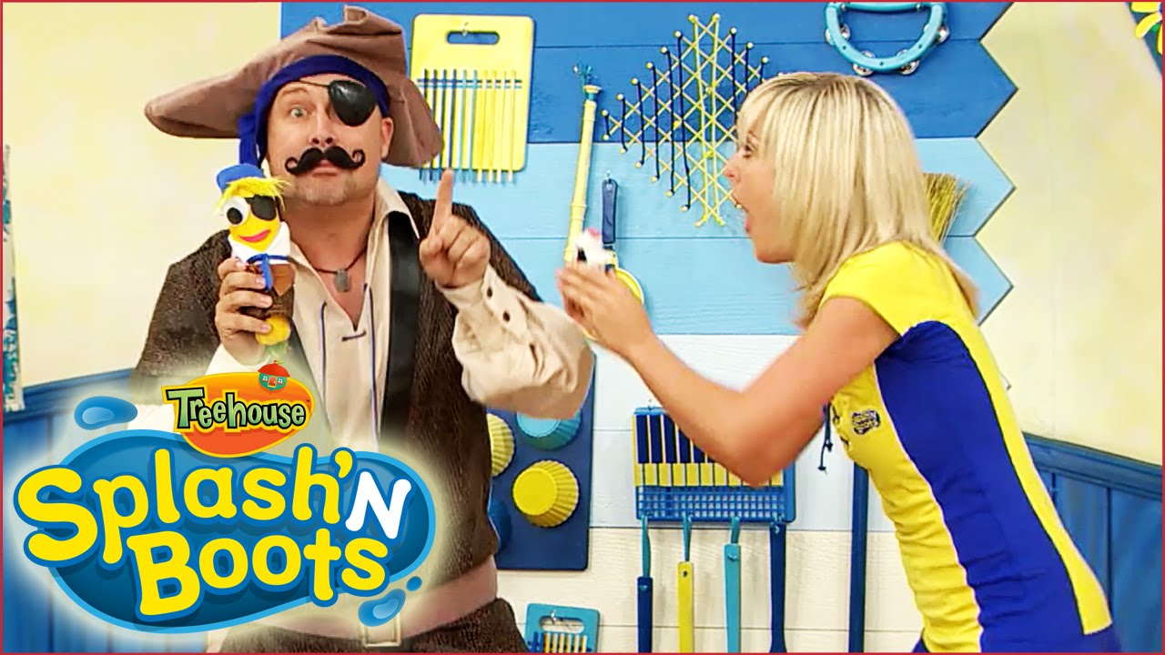 Splash'N Boots | Pirate Mystery The Clapping Moo | Funny Show for Kids!