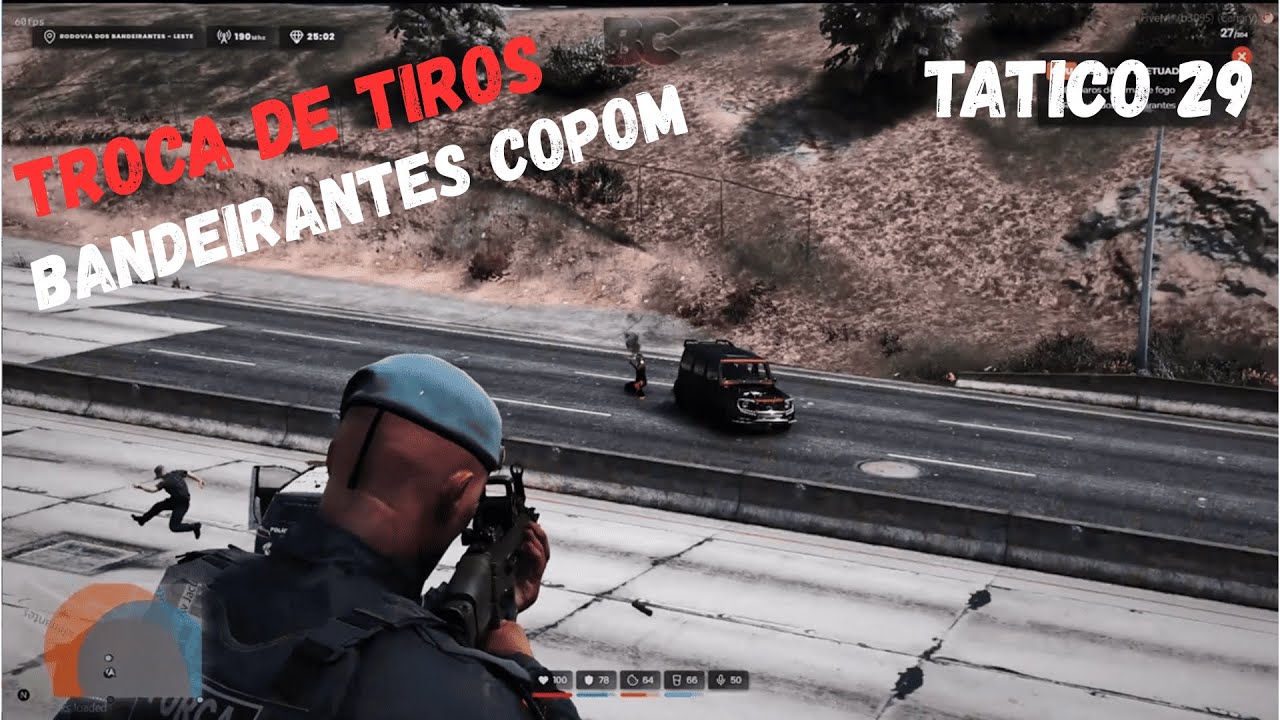 Dia a Dia da Policia do BRASIL CAPITAL RP! Jogaram pra cima do TATICO 29, PORÉM...