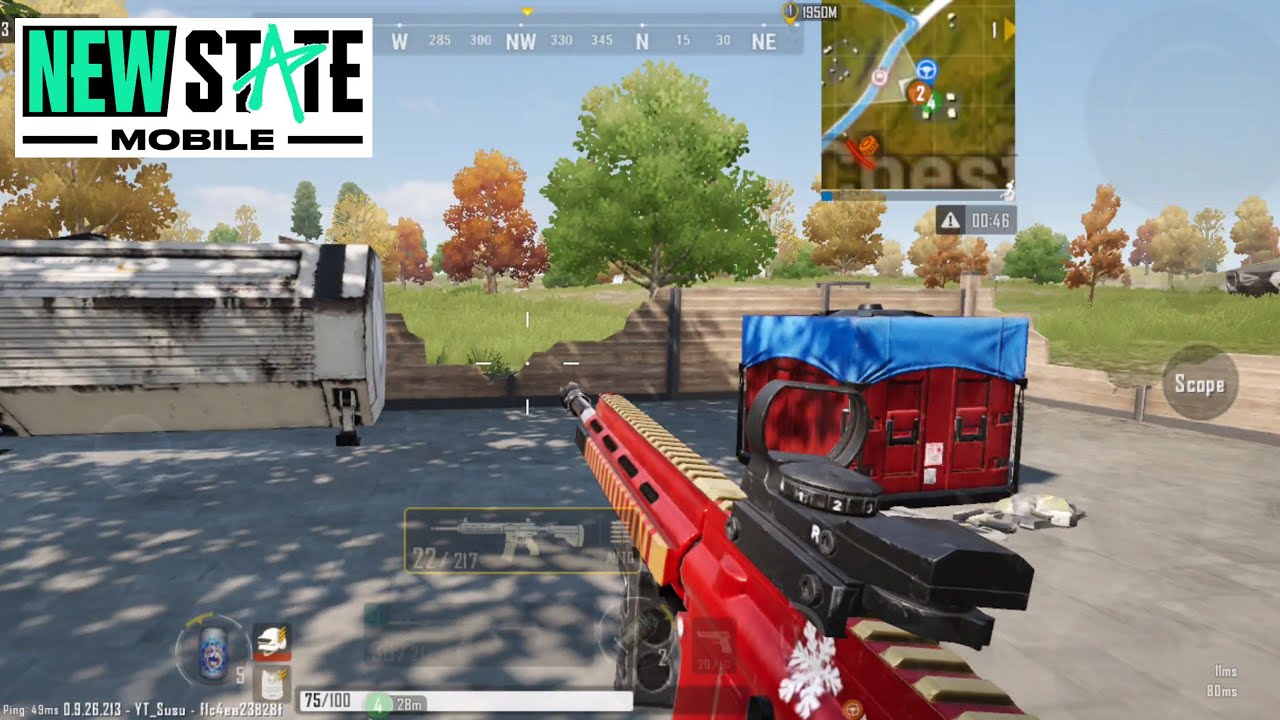 Face 2 Teams When Going To Pick Up Airdrop | NEW STATE MOBILE