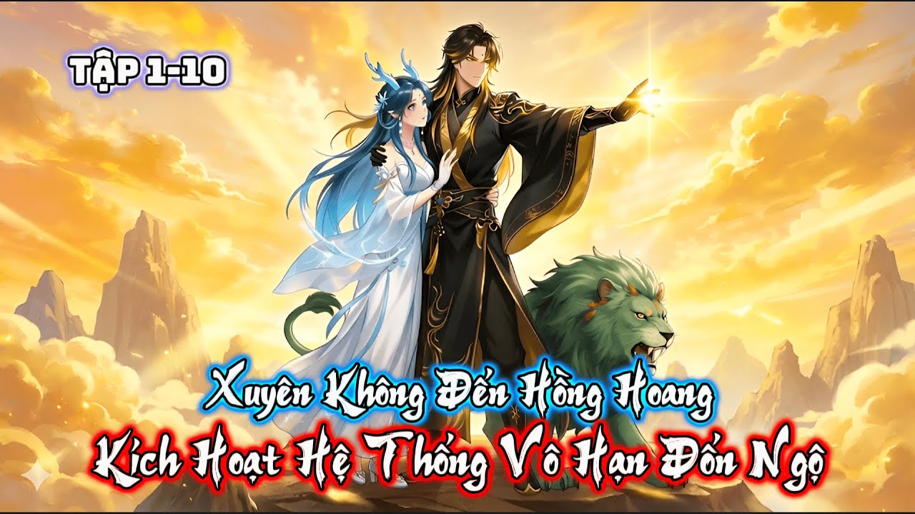 Xuyên Không Đến Hồng Hoang, Kích Hoạt Hệ Thống Vô Hạn Đốn Ngộ | TẬP 1-10 | HDPE Review