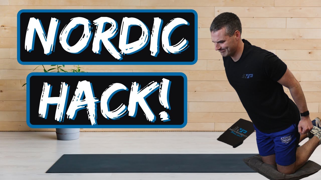 Can't Do a Nordic Hamstring Curl? Do this! (Knees Over Toes Exercise)