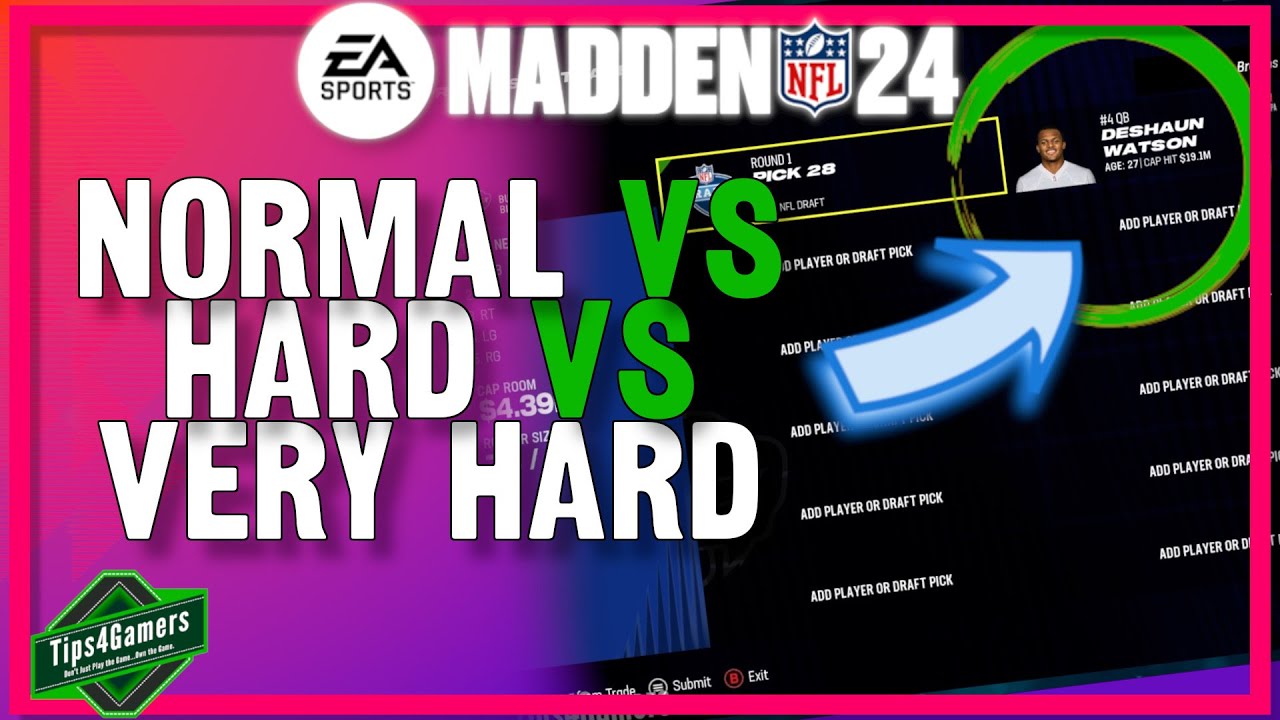 Madden 24 NEW Trade Difficulty | Normal vs Hard vs Very Hard