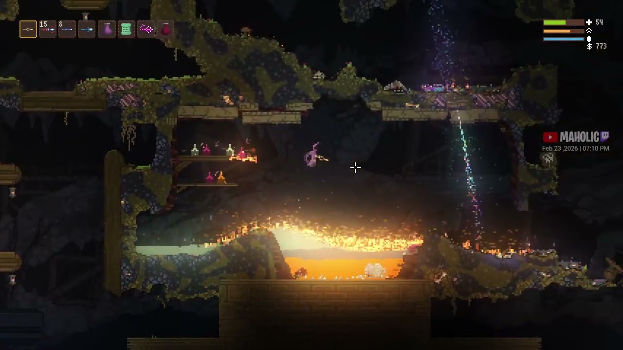 Noita🧙‍♂️✨🌋✅Twitch Vod➡️Daily run x182
