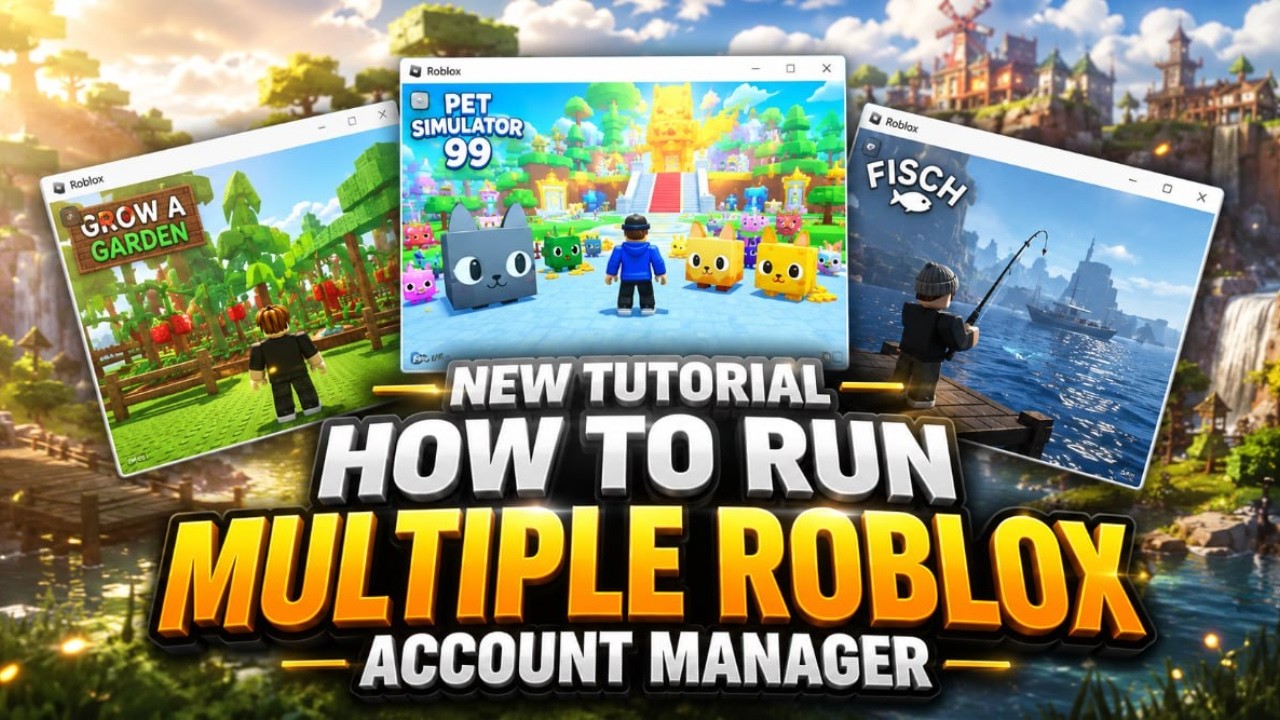 Multi Roblox Account Manager &mdash; Run Multiple Roblox Accounts at Once 2026