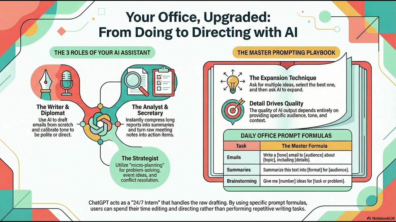 Audio Lesson 2 - Upgrade Your Office with AI: From Doing the Work to Directing It - Learn AI
