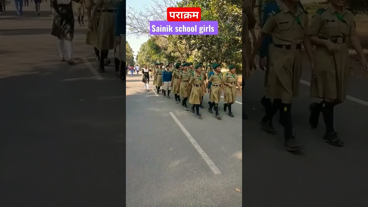 Sainik school girls #army #indianarmy  #shorts #viral #sainikschool #gorakhpur #youtubeshorts