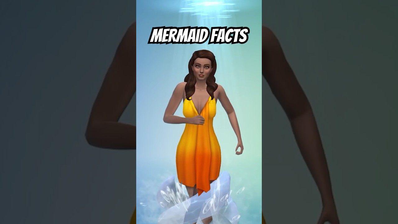 🧜🏻&zwj;♀️ 10 things you might not know about mermaids in the Sims 4-Island Living EP #sims4 #thesims