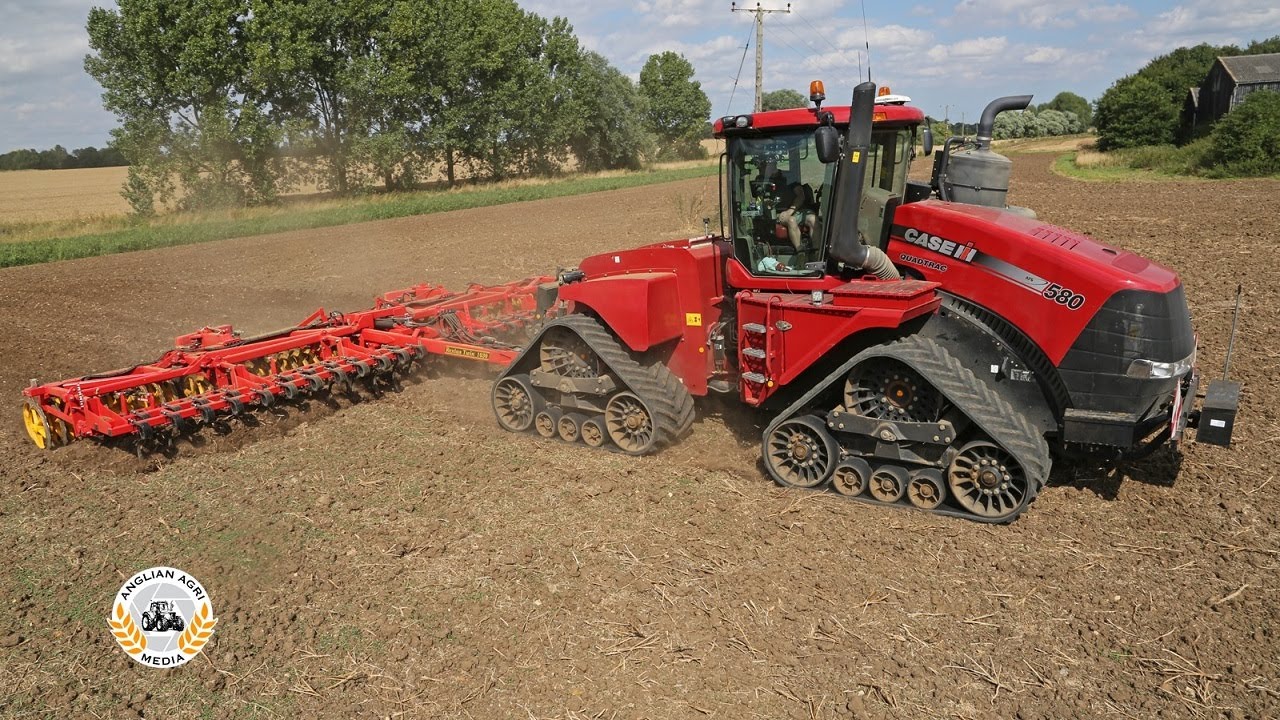Case IH Quadtrac 580 | Väderstad Rexius Twin 1030 10.3m | Farming Case Study DVD | Massive machines