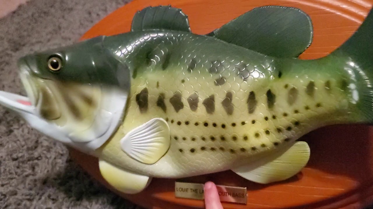 Louie the large mouth bass