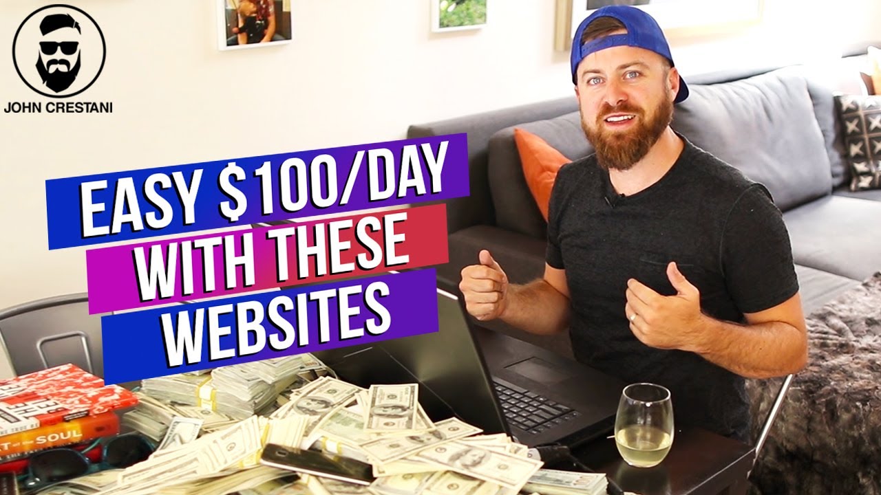 10 Websites You Can Make $100 A Day From Online