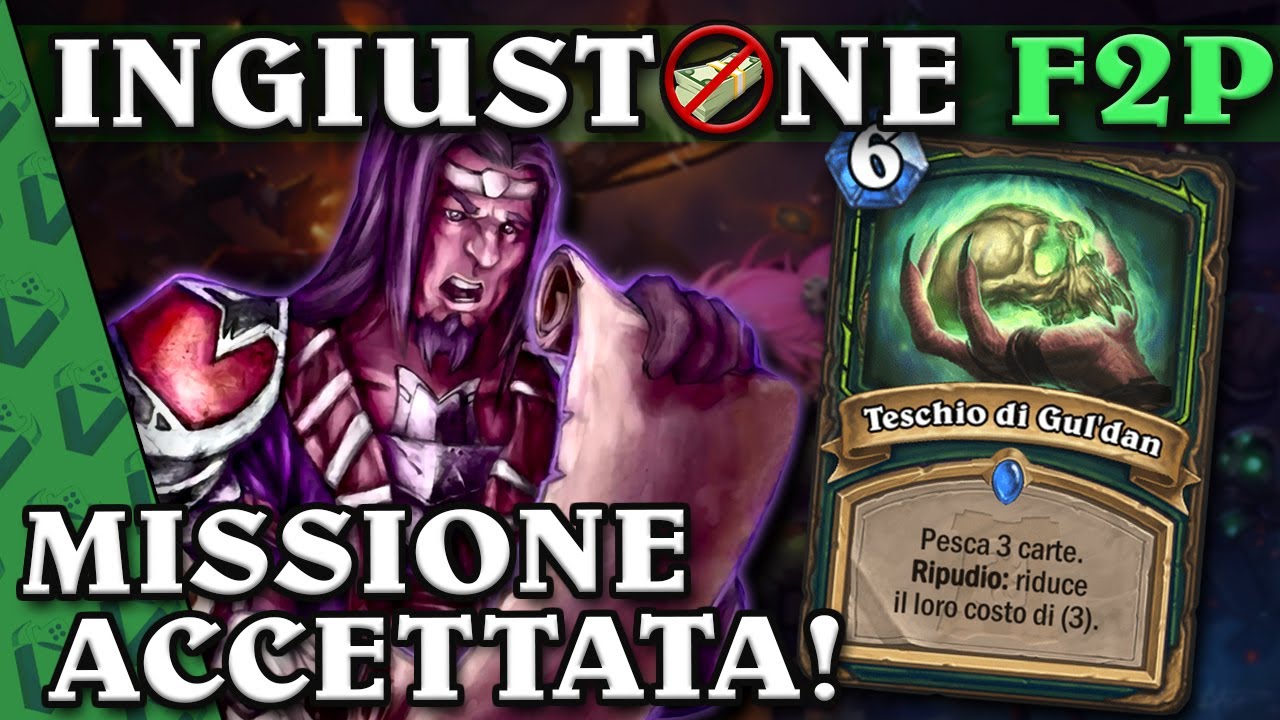 Perdere la Dignità con Demon Hunter? MISSIONE ACCETTATA! INGIUSTONE F2P #22 | Hearthstone Ita