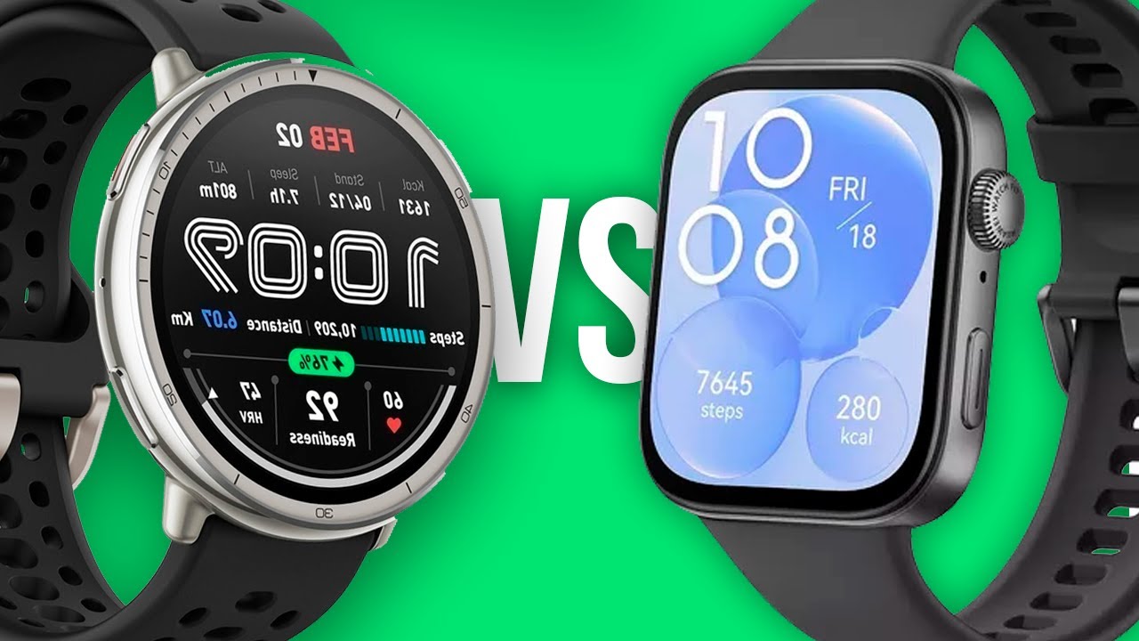 Comparativo: AMAZFIT ACTIVE 2 vs HUAWEI WATCH FIT 3 - O que muda? Qual comprar?