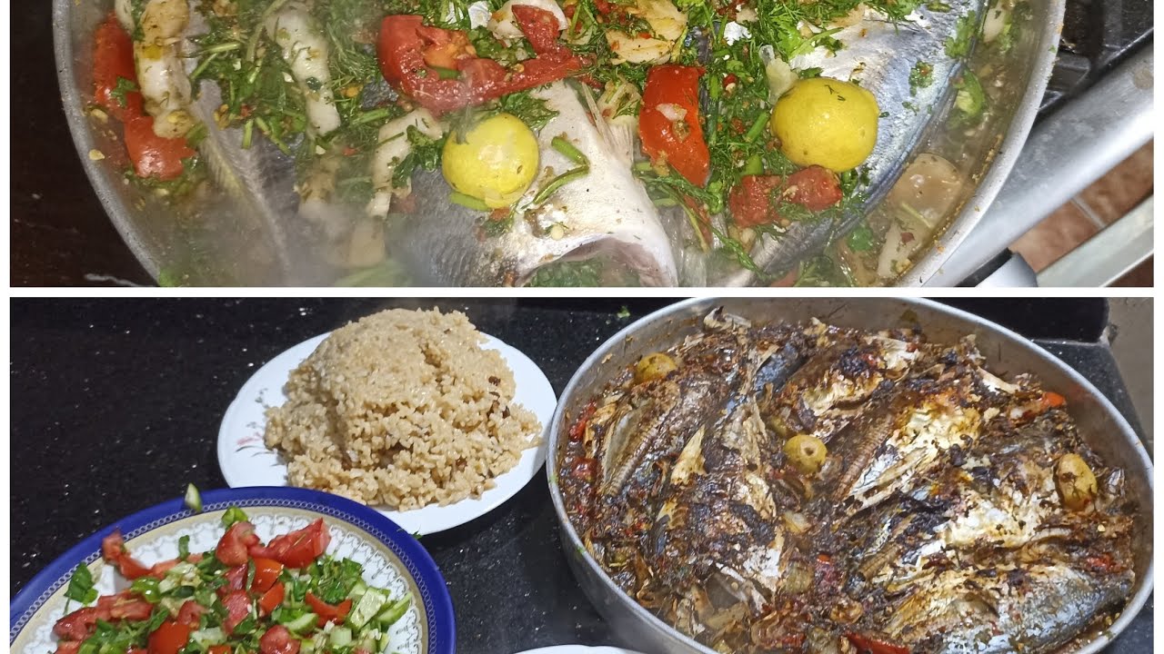 احلى صينيه سمك 🔥تدفي البيت في الشتاء 🐠🐠🐠🐠