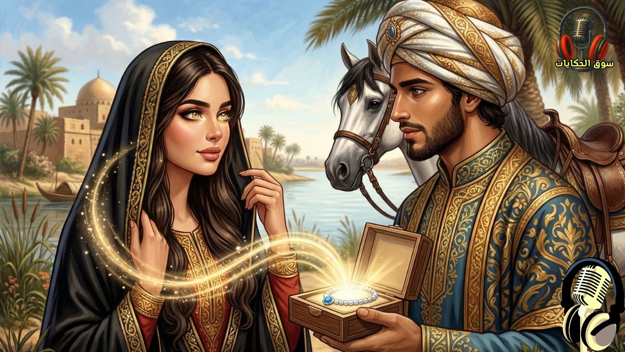 قصة الهاربة وابن الوالي، من القصص المشوقة قبل النوم، ضع السماعات واستمع، سوق الحكايات والقصص