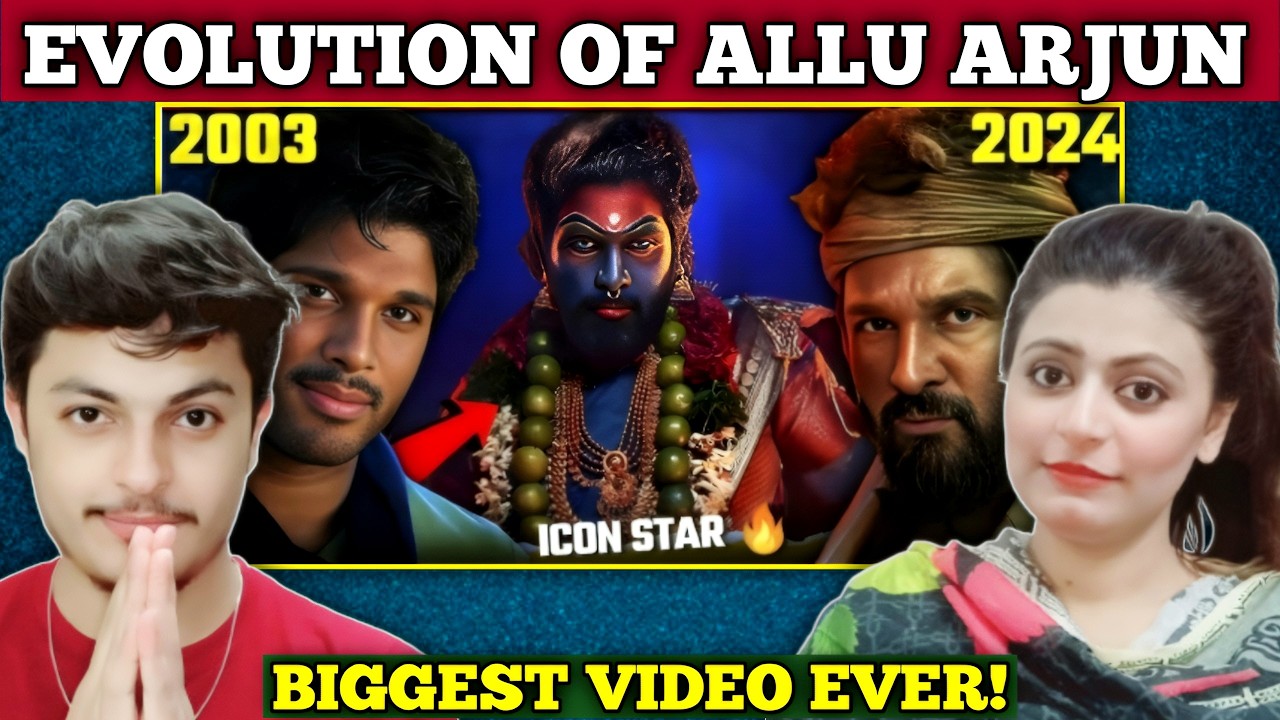 Evolution of Allu Arjun (2003-2024) 