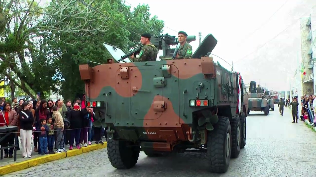 DESFILE  MULITAR  JAGUARÃO RS  2025