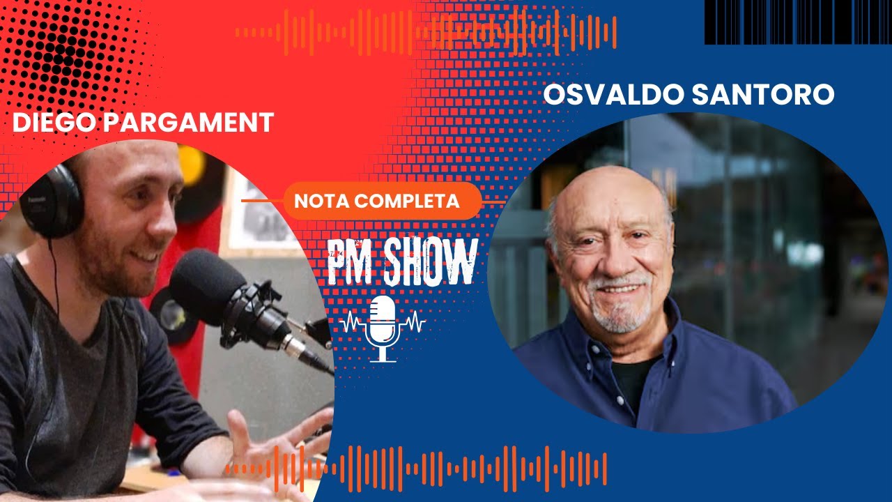 OSVALDO SANTORO ENTREVISTA EN PM SHOW