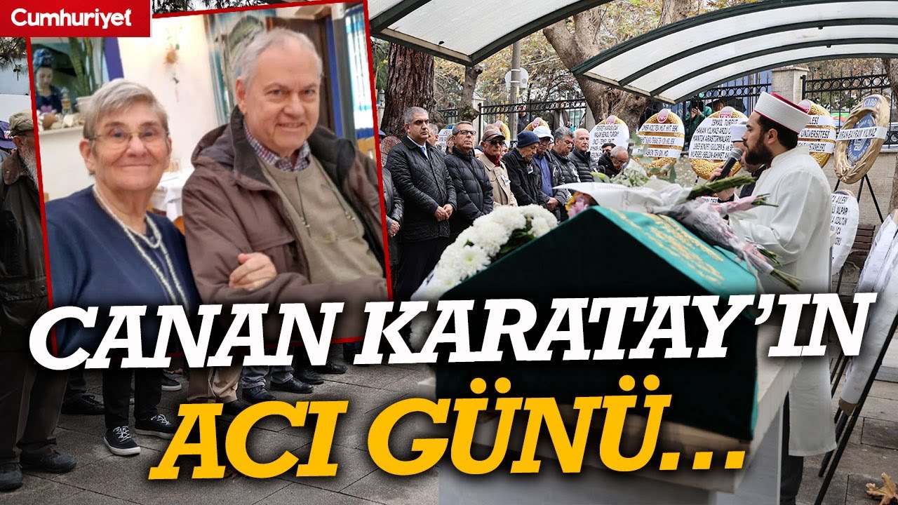 Canan Karatay'ın acı günü... Eşi Ali Başak Karatay son yolculuğuna uğurlandı