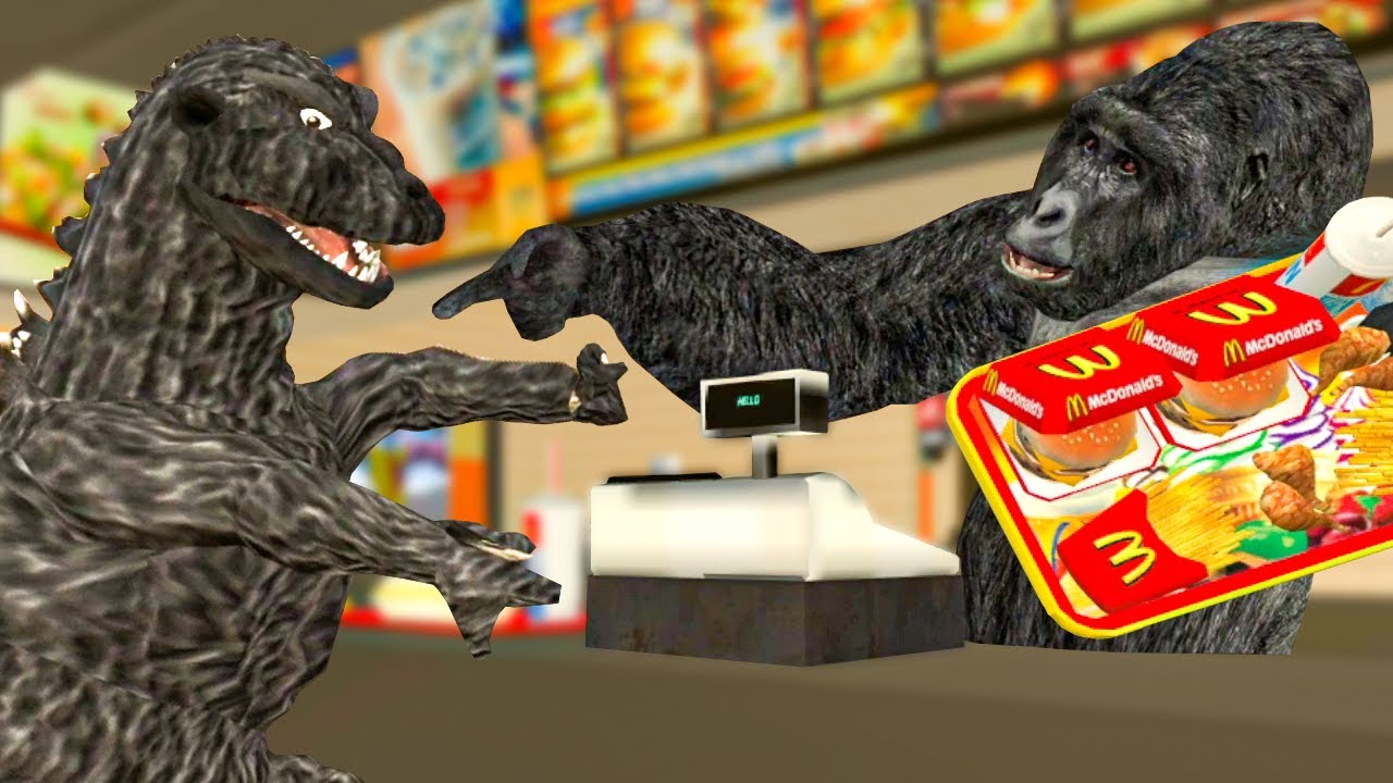 godzilla vs king kong but RTX ON