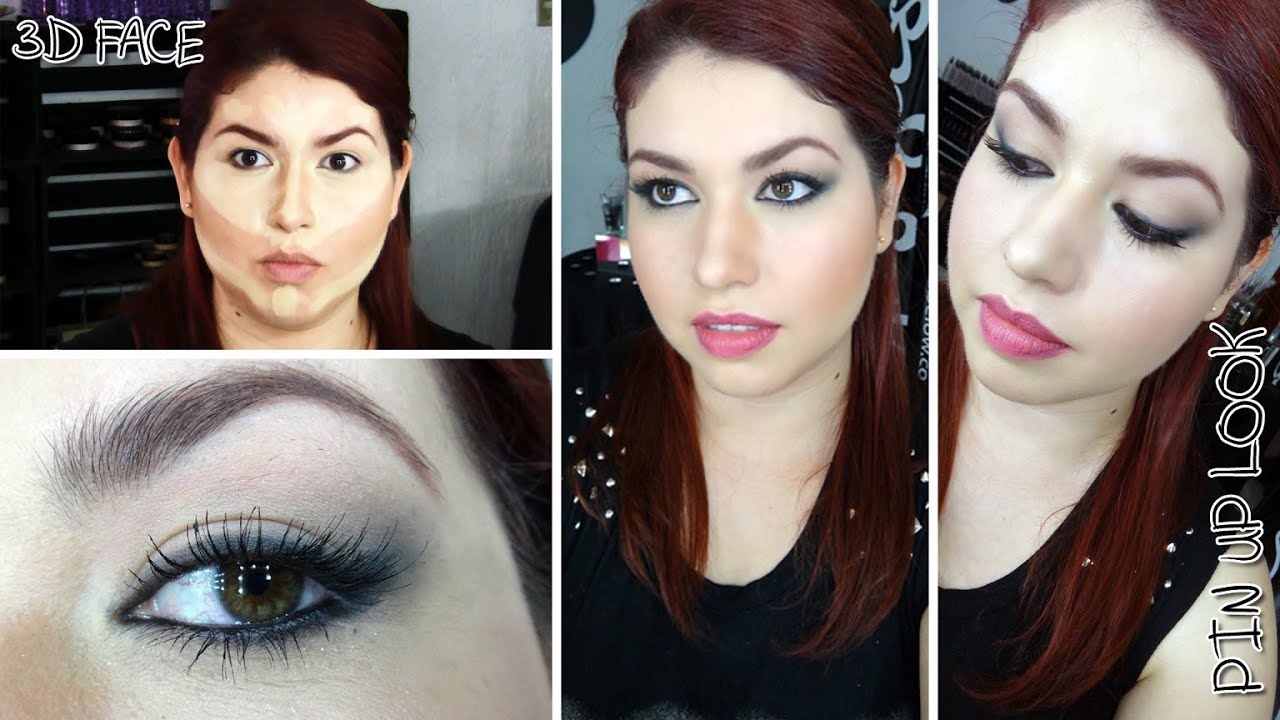 Técnica 3D en ROSTRO + Look PIN-UP AHUMADO / Bél&Bélow