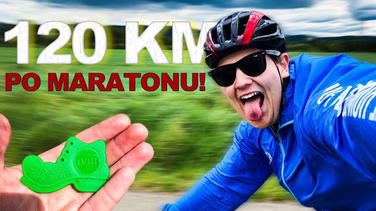 Dny po maratonu - 120 km na kole?! Praha–Prčice 2025