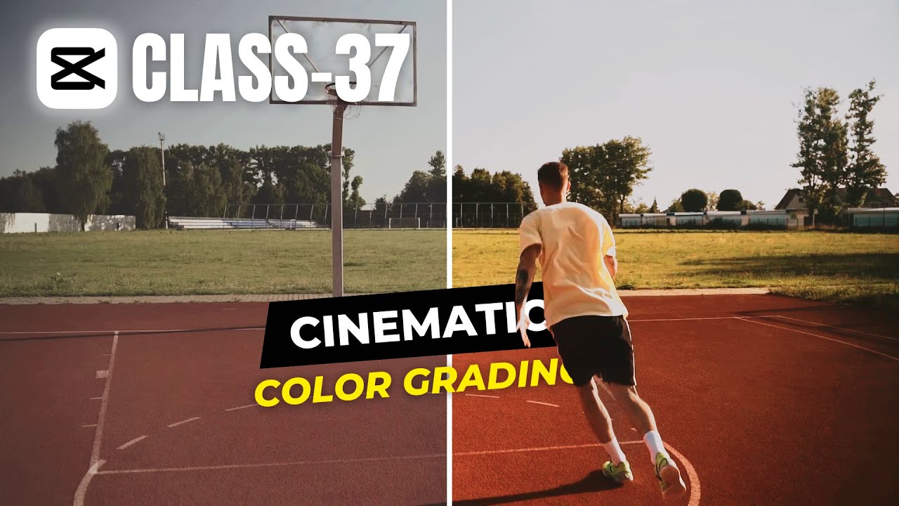 How to Do Cinematic Color Grading in Capcut | Free Color Grading Template | Capcut Tutorials Ep. 37|