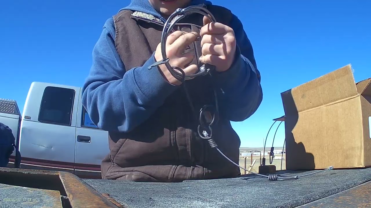 Changing triggers on rbg for practice dog trapping 