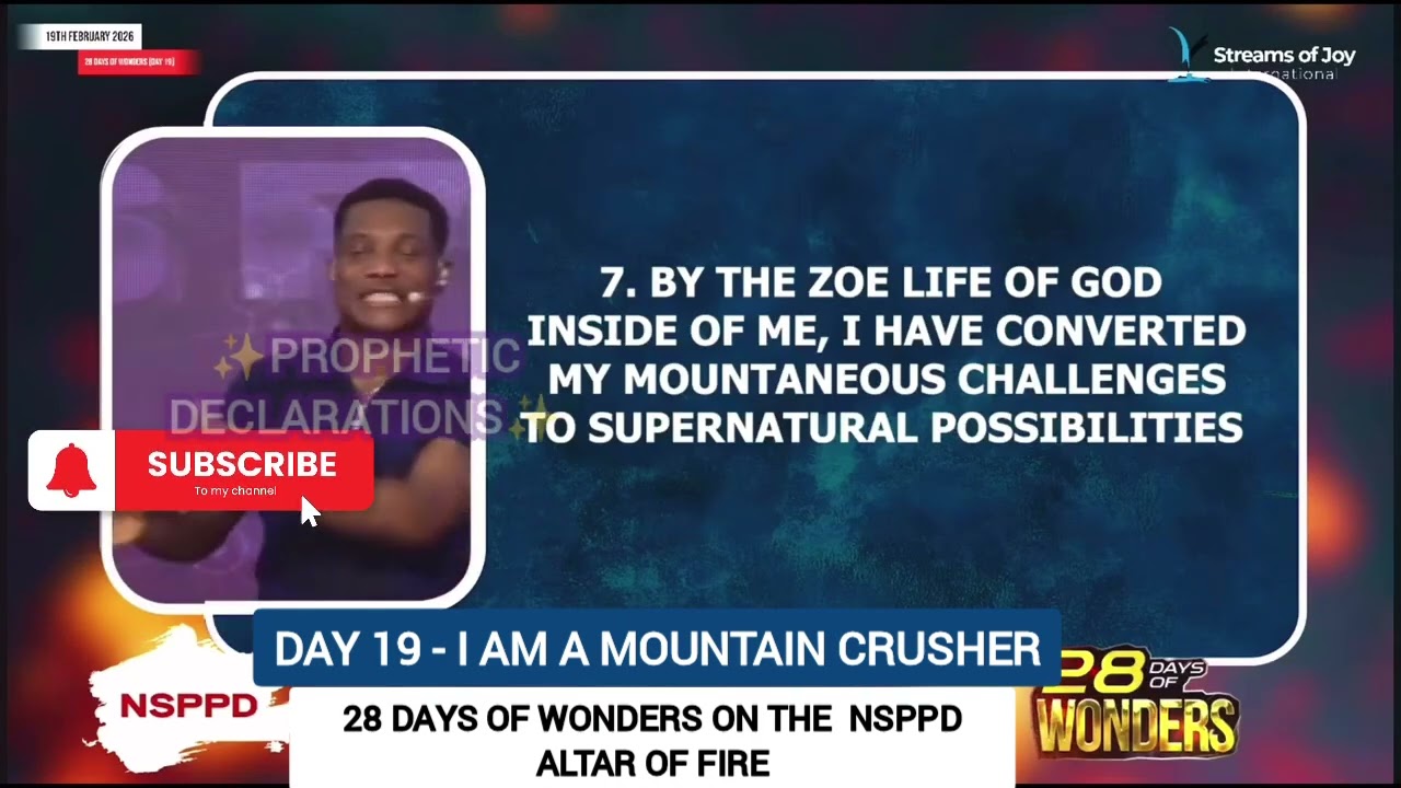 I Am A Mountain Crusher 🔥 Day 19 | 28 Days of Wonders