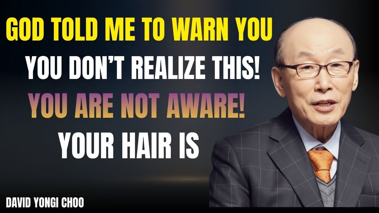 God Is Trying to Warn You — Don’t Ignore This Sign?David Yongi Choo