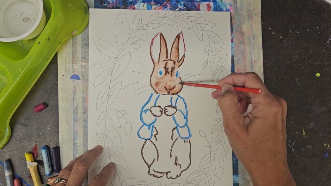 Peter Rabbit Contour Line