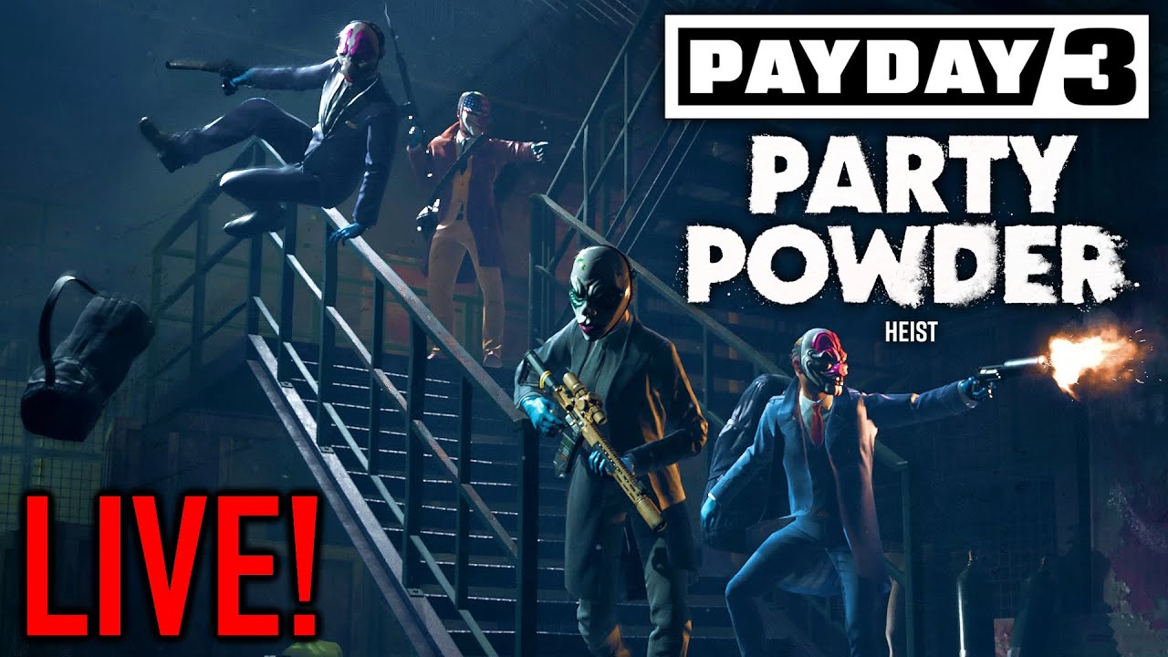 Payday 3 Update 14 LIVE! First Time Playing Party Powder, Judge Shotgun Returns & More...