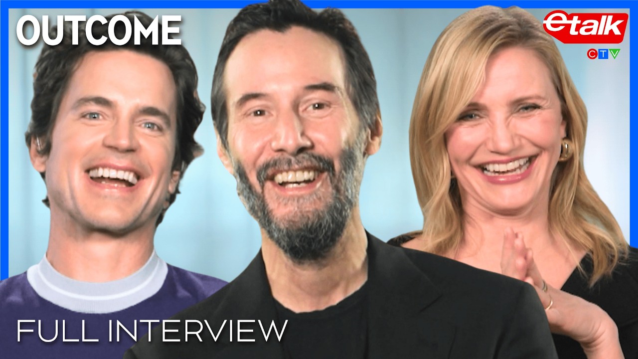Keanu Reeves, Cameron Diaz & Matt Bomer are 