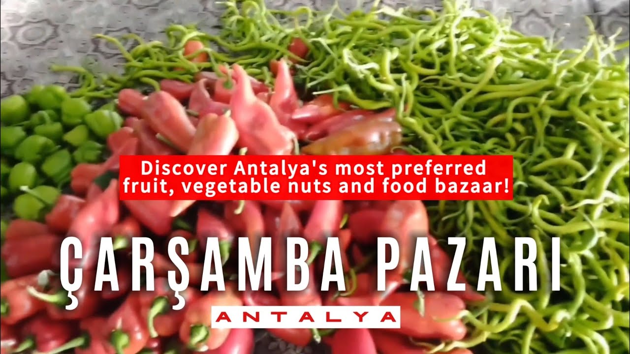 Antalya Muratpaşa Çarşamba Pazarı 2024 Gıda Fiyatları | En Ucuz Pazar Burası mı? 🛒