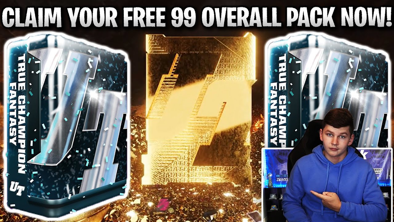 CLAIM YOUR FREE 99 OVERALL PLAYER PACK NOW!