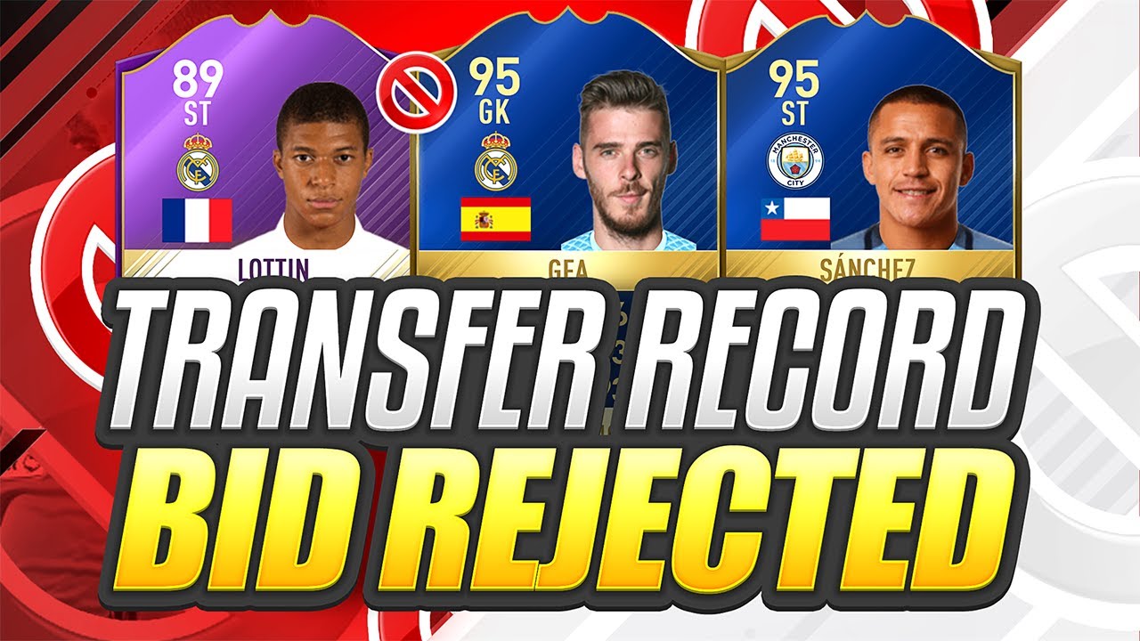 NEW INSANE REJECTED TRANSFER BIDS!!