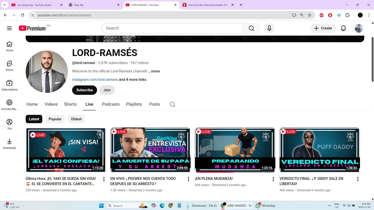 Lord Ramses Baja Entrevista con abogado?!