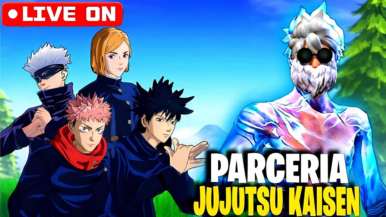 LIVE ON 🔴 FREE FIRE | JOGANDO COM INSCRITOS – TROPA JOKER 💙