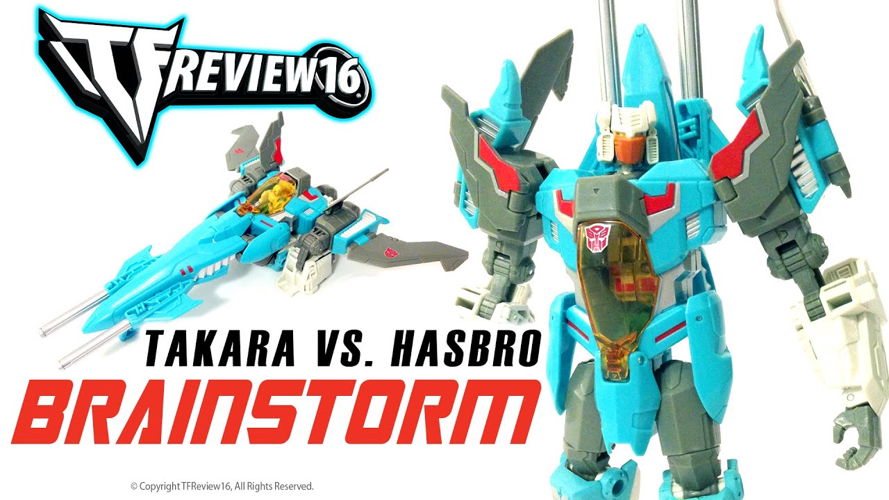 Transformers Legends Series Brainstorm Takara vs. Hasbro