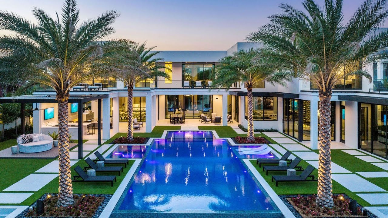 $29,950,000! Brand new premier modern Mansion with exceptional quality in Boca Raton Florida