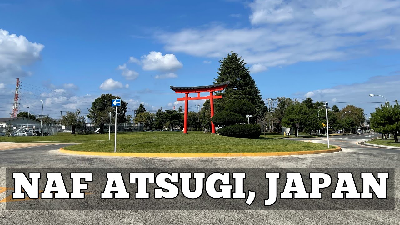 Inside NAF Atsugi Base Japan 🎖️