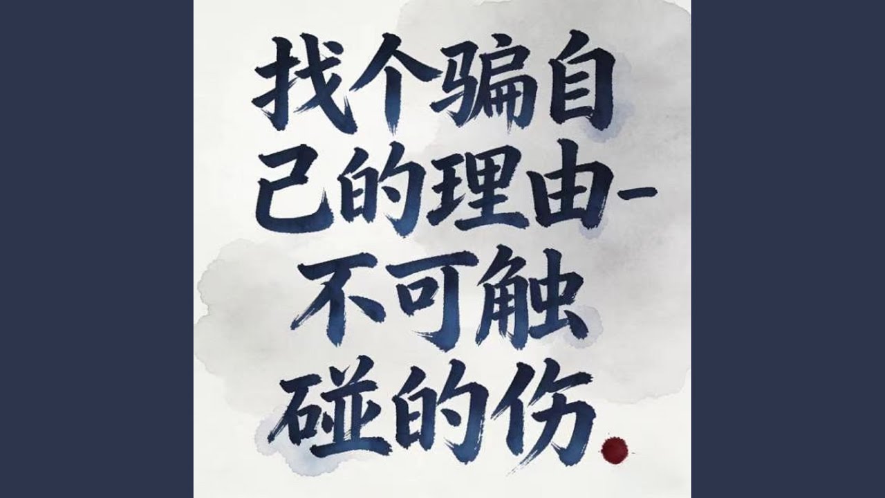 找个骗自己的理由